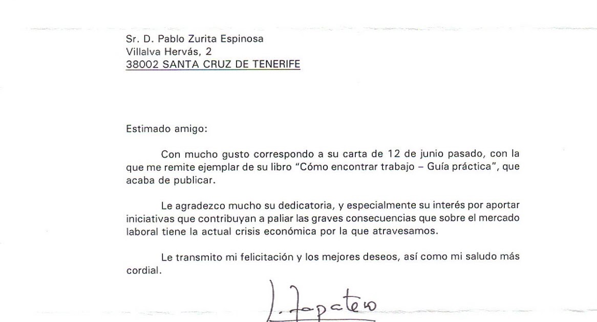 Carta De De Empleo New Sample W vrogue.co
